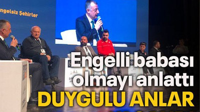 Büyükakın engelli babası olmayı anlattı Duygulu anlar yaşandı